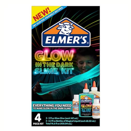 Shop The Elmer S Glow In The Dark Slime Kit At Michaels